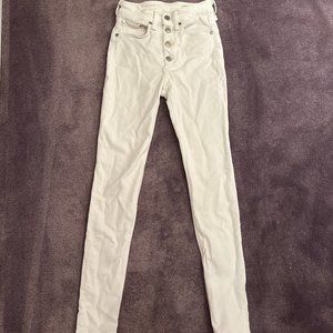 Rag & Bone White Jeans